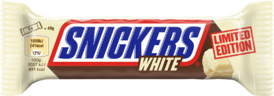 SNICKERS SNACK BIANCO GR.49 PZ.32